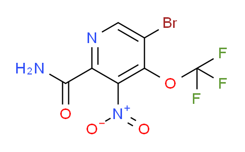 AM27700 | 1806201-24-0 | 5-Bromo-3-nitro-4-(trifluoromethoxy)pyridine-2-carboxamide