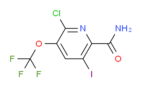 AM27709 | 1806126-86-2 | 2-Chloro-5-iodo-3-(trifluoromethoxy)pyridine-6-carboxamide