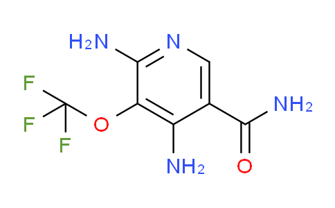 2,4-Diamino-3-(trifluoromethoxy)pyridine-5-carboxamide
