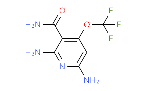 2,6-Diamino-4-(trifluoromethoxy)pyridine-3-carboxamide