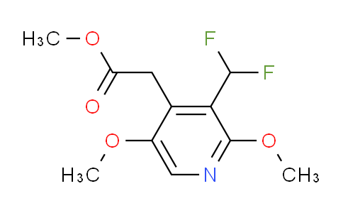 AM27772 | 1805286-16-1 | Methyl 3-(difluoromethyl)-2,5-dimethoxypyridine-4-acetate