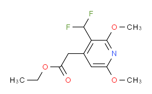 AM27778 | 1806894-61-0 | Ethyl 3-(difluoromethyl)-2,6-dimethoxypyridine-4-acetate