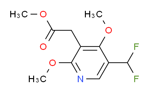 AM27782 | 1805325-83-0 | Methyl 5-(difluoromethyl)-2,4-dimethoxypyridine-3-acetate