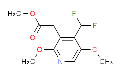 Methyl 4-(difluoromethyl)-2,5-dimethoxypyridine-3-acetate