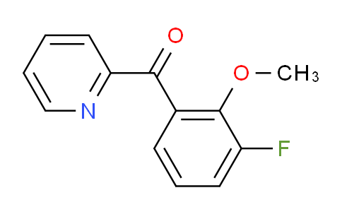 2-(3-Fluoro-2-methoxybenzoyl)pyridine