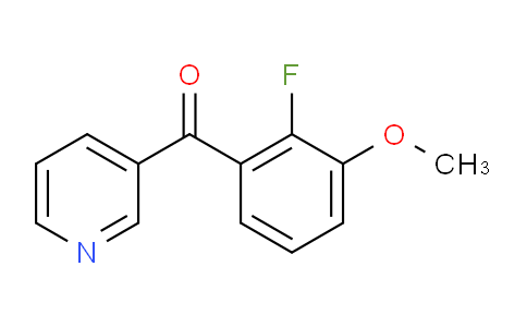 3-(2-Fluoro-3-methoxybenzoyl)pyridine