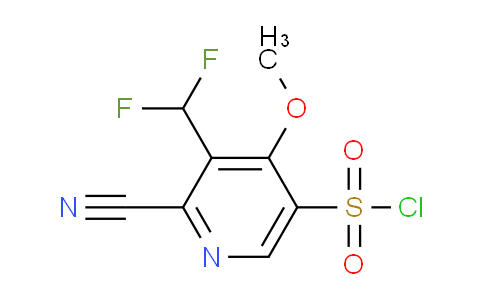 AM27792 | 1807153-47-4 | 2-Cyano-3-(difluoromethyl)-4-methoxypyridine-5-sulfonyl chloride