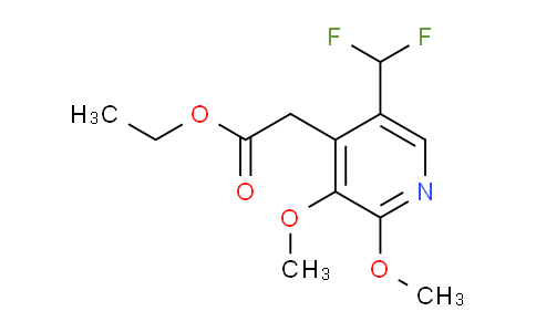 AM27797 | 1806788-24-8 | Ethyl 5-(difluoromethyl)-2,3-dimethoxypyridine-4-acetate