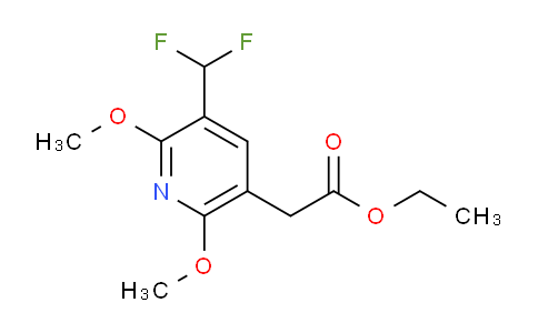 AM27802 | 1806817-76-4 | Ethyl 3-(difluoromethyl)-2,6-dimethoxypyridine-5-acetate