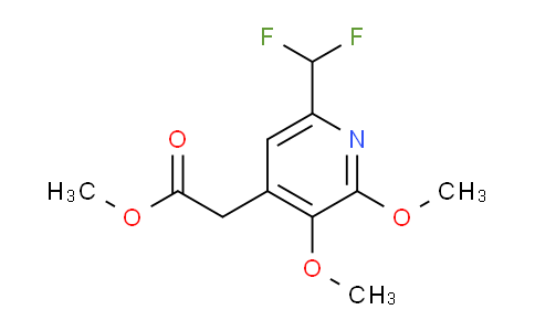 AM27807 | 1803709-22-9 | Methyl 6-(difluoromethyl)-2,3-dimethoxypyridine-4-acetate