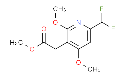 AM27809 | 1806892-71-6 | Methyl 6-(difluoromethyl)-2,4-dimethoxypyridine-3-acetate