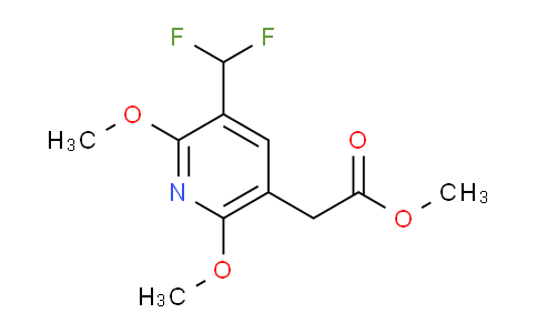 AM27812 | 1805254-42-5 | Methyl 3-(difluoromethyl)-2,6-dimethoxypyridine-5-acetate