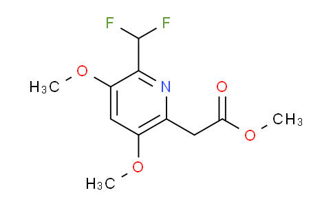 AM27815 | 1804712-30-8 | Methyl 2-(difluoromethyl)-3,5-dimethoxypyridine-6-acetate