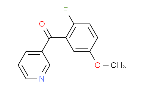 3-(2-Fluoro-5-methoxybenzoyl)pyridine