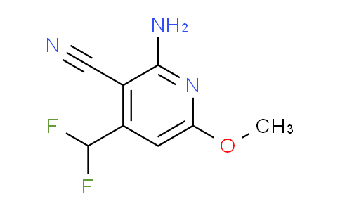 2-Amino-3-cyano-4-(difluoromethyl)-6-methoxypyridine
