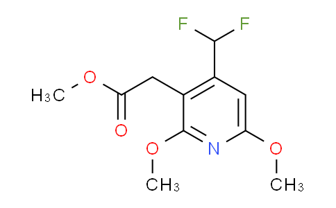 AM27832 | 1806053-75-7 | Methyl 4-(difluoromethyl)-2,6-dimethoxypyridine-3-acetate