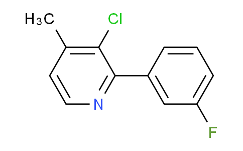 AM27891 | 1214384-48-1 | 3-Chloro-2-(3-fluorophenyl)-4-methylpyridine