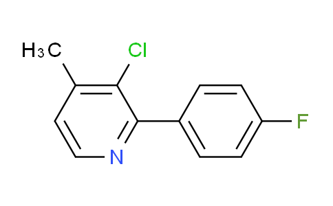 AM27892 | 1214327-51-1 | 3-Chloro-2-(4-fluorophenyl)-4-methylpyridine