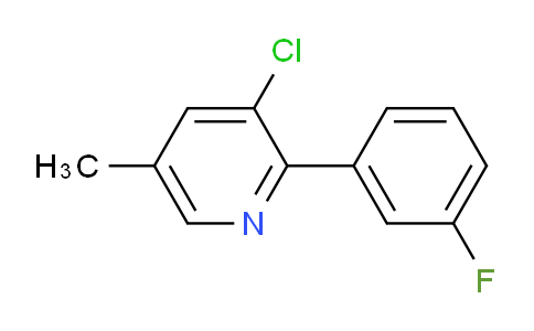 AM27894 | 1214380-22-9 | 3-Chloro-2-(3-fluorophenyl)-5-methylpyridine