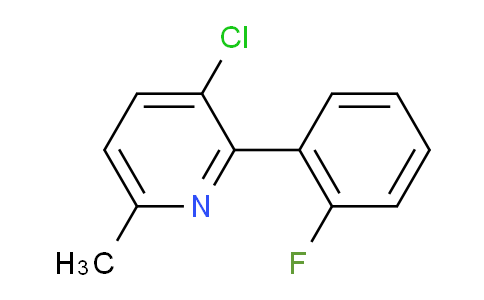 AM27896 | 1214338-22-3 | 3-Chloro-2-(2-fluorophenyl)-6-methylpyridine