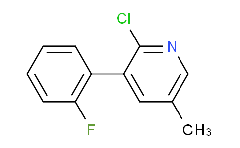 AM27908 | 1214373-59-7 | 2-Chloro-3-(2-fluorophenyl)-5-methylpyridine