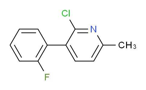 AM27911 | 1214339-89-5 | 2-Chloro-3-(2-fluorophenyl)-6-methylpyridine