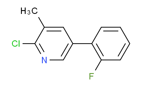AM27914 | 1214384-52-7 | 2-Chloro-5-(2-fluorophenyl)-3-methylpyridine