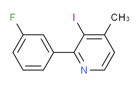 AM27960 | 1214339-04-4 | 2-(3-Fluorophenyl)-3-iodo-4-methylpyridine
