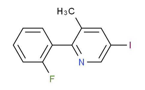 AM27965 | 1214346-28-7 | 2-(2-Fluorophenyl)-5-iodo-3-methylpyridine