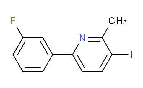 AM27972 | 1214323-97-3 | 6-(3-Fluorophenyl)-3-iodo-2-methylpyridine