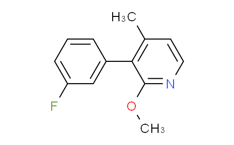 AM27975 | 1214373-92-8 | 3-(3-Fluorophenyl)-2-methoxy-4-methylpyridine