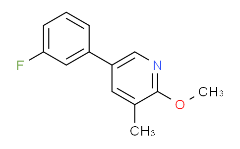 AM27987 | 1214333-33-1 | 5-(3-Fluorophenyl)-2-methoxy-3-methylpyridine