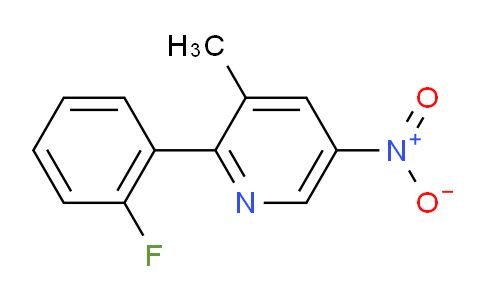 AM27995 | 1214333-53-5 | 2-(2-Fluorophenyl)-3-methyl-5-nitropyridine