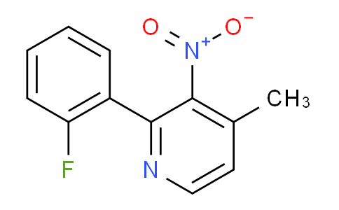 AM27998 | 1214356-48-5 | 2-(2-Fluorophenyl)-4-methyl-3-nitropyridine