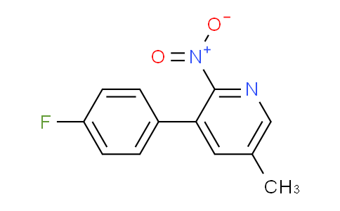 AM28015 | 1214356-54-3 | 3-(4-Fluorophenyl)-5-methyl-2-nitropyridine