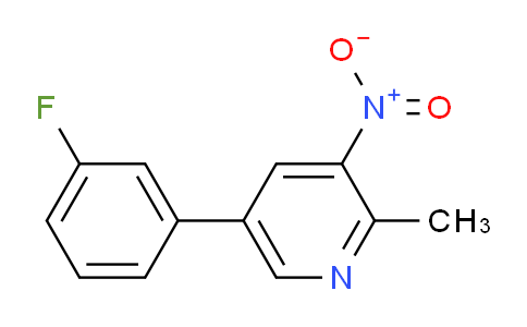 AM28017 | 1214350-45-4 | 5-(3-Fluorophenyl)-2-methyl-3-nitropyridine