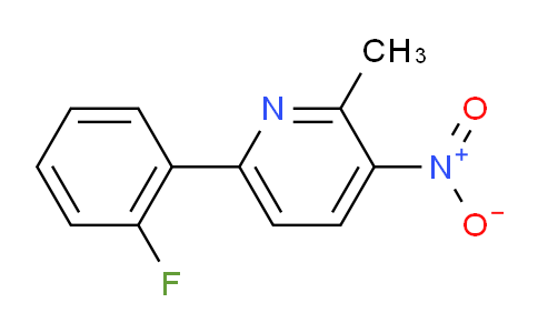 AM28019 | 1214331-79-9 | 6-(2-Fluorophenyl)-2-methyl-3-nitropyridine