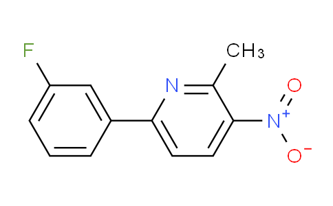AM28020 | 1214340-52-9 | 6-(3-Fluorophenyl)-2-methyl-3-nitropyridine