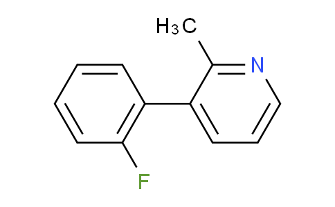 AM28034 | 1214387-35-5 | 3-(2-Fluorophenyl)-2-methylpyridine