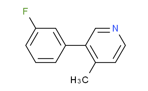 AM28038 | 1214331-81-3 | 3-(3-Fluorophenyl)-4-methylpyridine