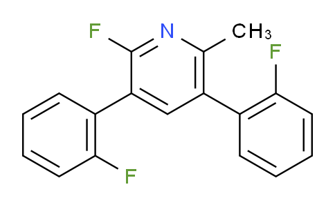 AM28058 | 1214370-04-3 | 2-Fluoro-3,5-bis(2-fluorophenyl)-6-methylpyridine
