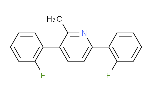 AM28082 | 1214384-82-3 | 3,6-Bis(2-fluorophenyl)-2-methylpyridine