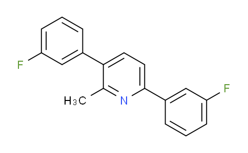 AM28083 | 1214370-52-1 | 3,6-Bis(3-fluorophenyl)-2-methylpyridine