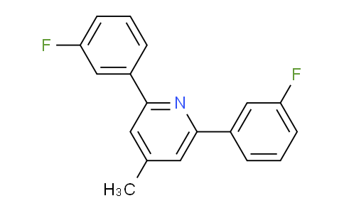 AM28086 | 1214387-23-1 | 2,6-Bis(3-fluorophenyl)-4-methylpyridine