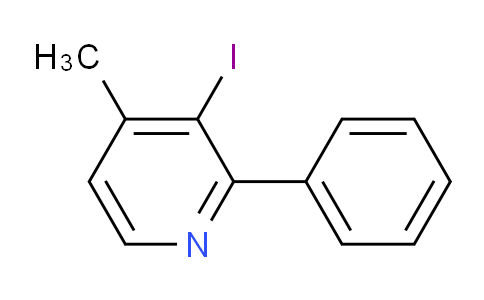 3-Iodo-2-phenyl-4-methylpyridine