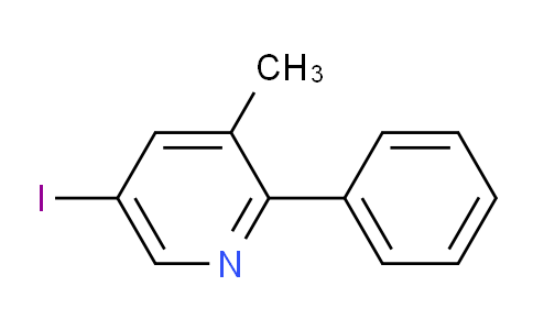 5-Iodo-2-phenyl-3-methylpyridine