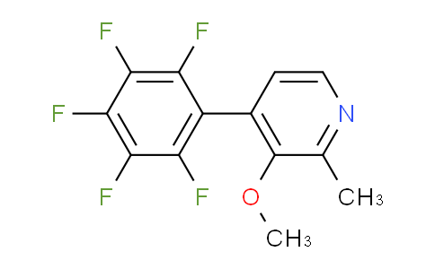 AM28118 | 1261859-04-4 | 3-Methoxy-2-methyl-4-(perfluorophenyl)pyridine