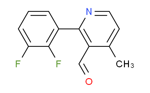 2-(2,3-Difluorophenyl)-4-methylnicotinaldehyde