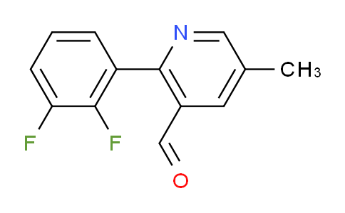 2-(2,3-Difluorophenyl)-5-methylnicotinaldehyde