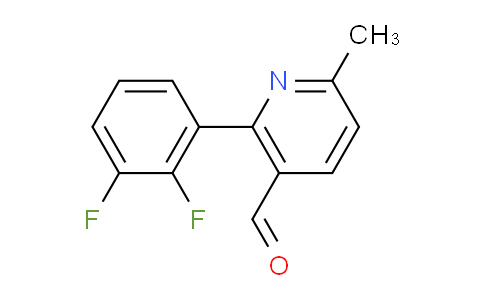 2-(2,3-Difluorophenyl)-6-methylnicotinaldehyde